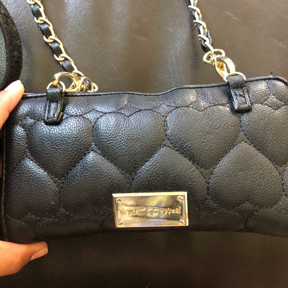 Betsy Johnson wallet with chain strap - Picture 2 of 2